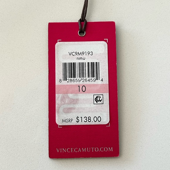 NWT - Vince Camuto Women's Floral Faux Wrap Ruffle Asymmetrical Dress Size 10 - Picture 4 of 16